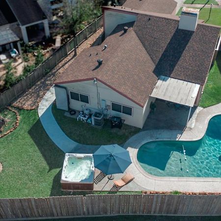 Willa 1976Houstongem Luminous Pvtpool & Hottub Dt20Mins For Lrg Families 6Beds 2Bath Zewnętrze zdjęcie
