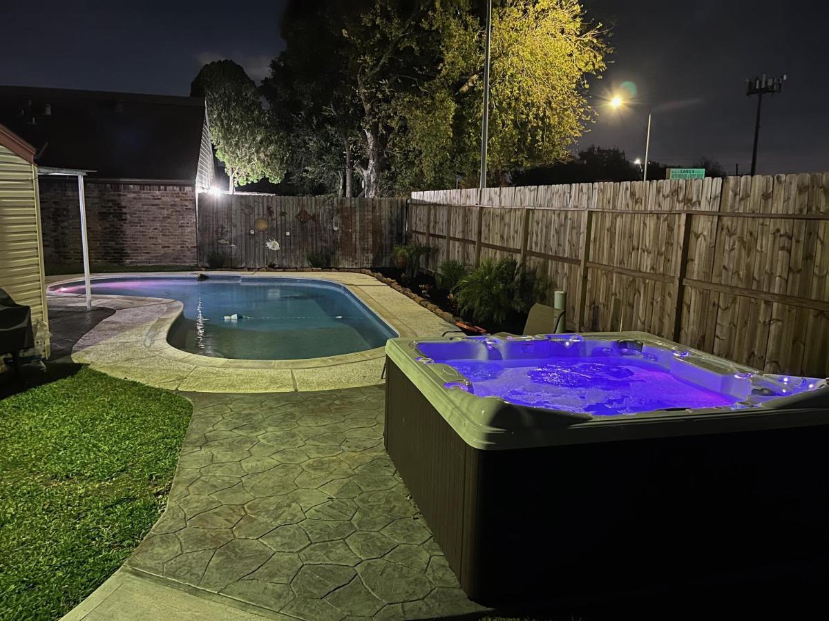 Willa 1976Houstongem Luminous Pvtpool & Hottub Dt20Mins For Lrg Families 6Beds 2Bath Zewnętrze zdjęcie