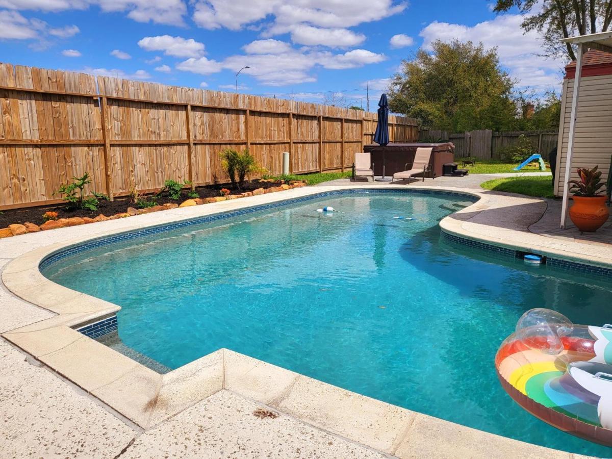 Willa 1976Houstongem Luminous Pvtpool & Hottub Dt20Mins For Lrg Families 6Beds 2Bath Zewnętrze zdjęcie