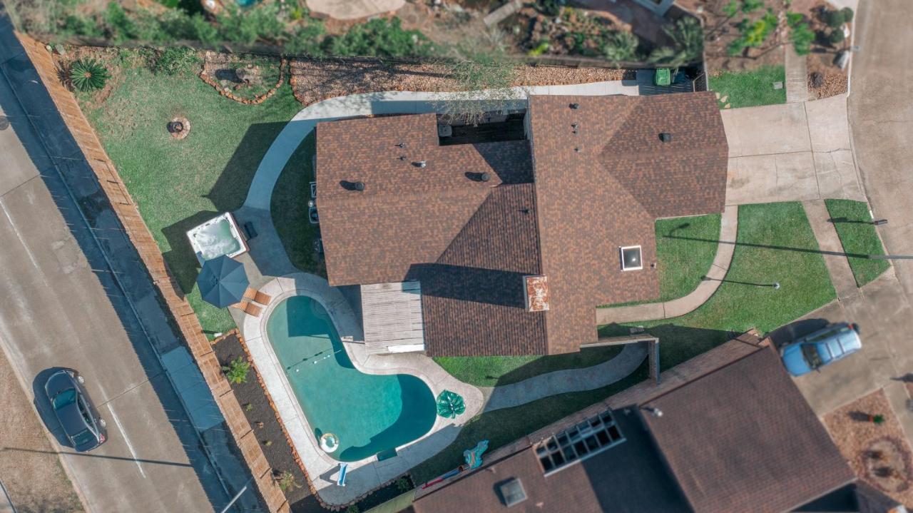 Willa 1976Houstongem Luminous Pvtpool & Hottub Dt20Mins For Lrg Families 6Beds 2Bath Zewnętrze zdjęcie