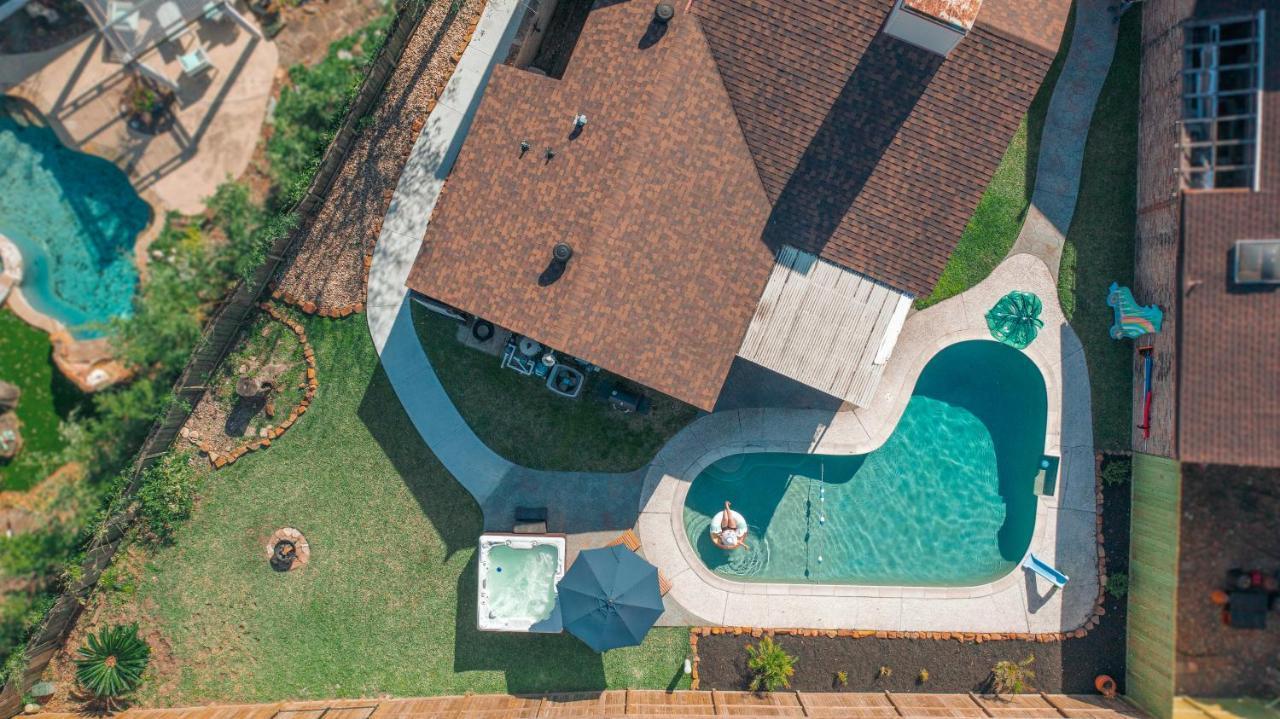 Willa 1976Houstongem Luminous Pvtpool & Hottub Dt20Mins For Lrg Families 6Beds 2Bath Zewnętrze zdjęcie